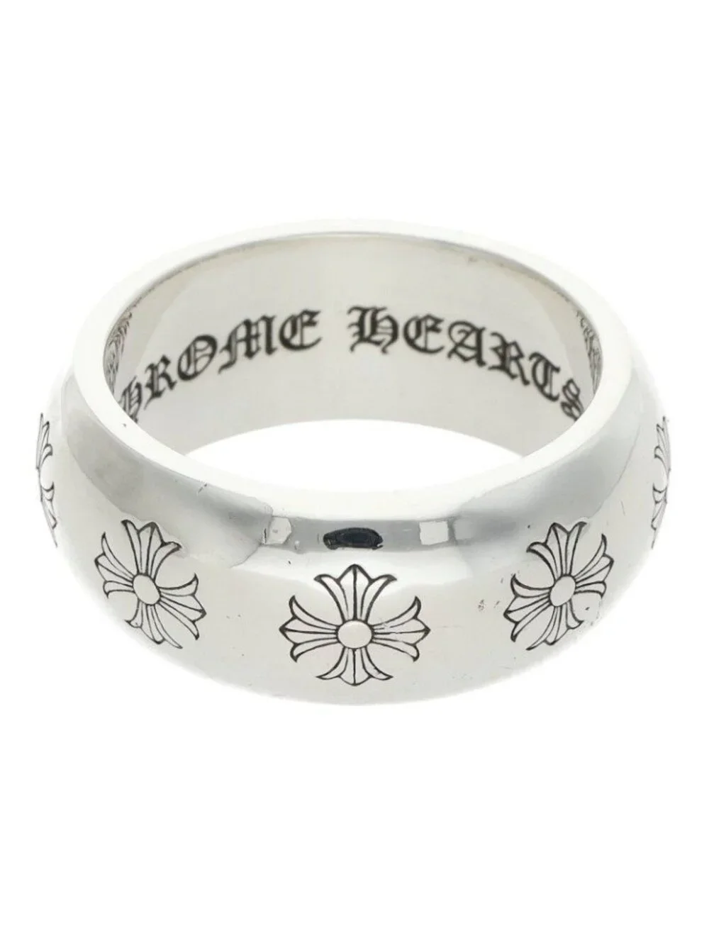 Chrome Hearts Rnd Round Silver Ring